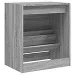 Shoe Cabinet Grey Sonoma 60x42x69 cm Engineered Wood - Bargainia.com - 