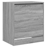 Shoe Cabinet Grey Sonoma 60x42x69 cm Engineered Wood - Bargainia.com - 