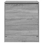 Shoe Cabinet Grey Sonoma 60x42x69 cm Engineered Wood - Bargainia.com - 