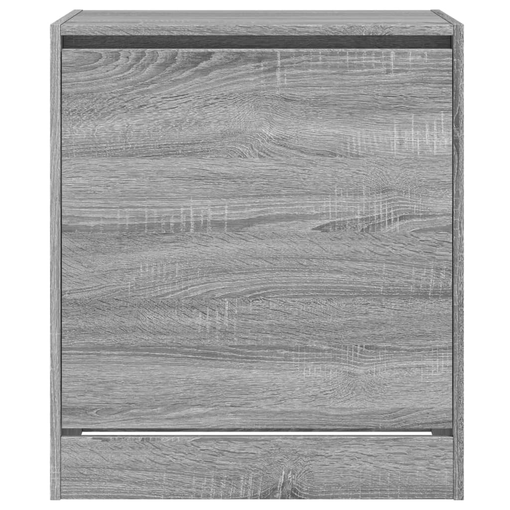Shoe Cabinet Grey Sonoma 60x42x69 cm Engineered Wood - Bargainia.com - 