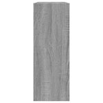 Shoe Cabinet Grey Sonoma 80x21x57 cm Engineered Wood - Bargainia.com - 