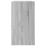Shoe Cabinet Grey Sonoma 80x34x63 cm Engineered Wood - Bargainia.com - 
