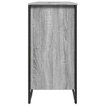 Shoe Cabinet Grey Sonoma 80x38x78 cm Engineered Wood - Bargainia.com - 
