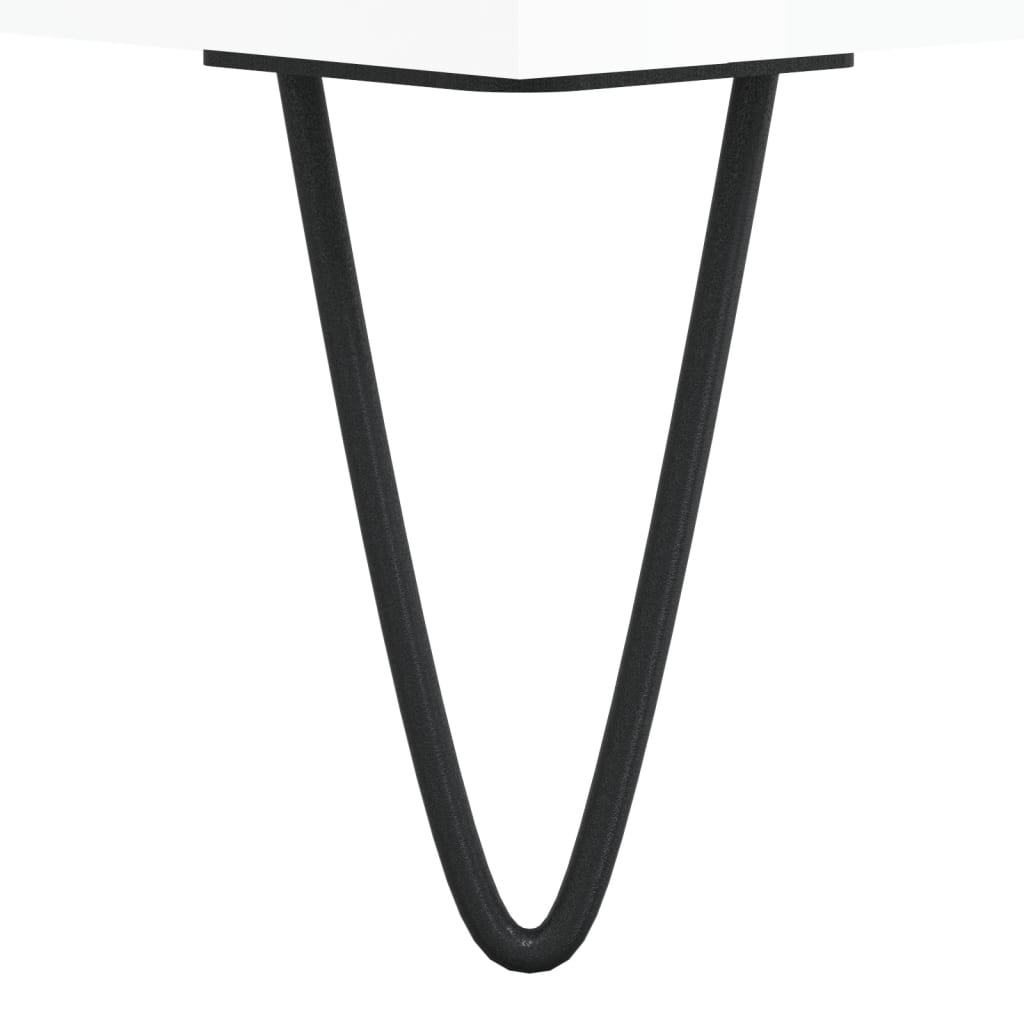 Shoe Cabinet High Gloss White 40x36x105 cm Engineered Wood - Bargainia.com - 