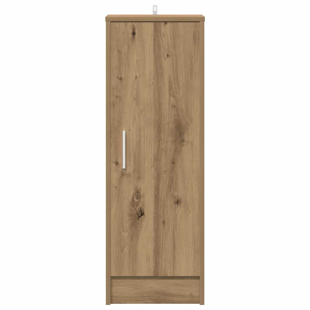 Shoe Cabinet Old Wood 32x35x92 cm Engineered Wood - Bargainia.com - 
