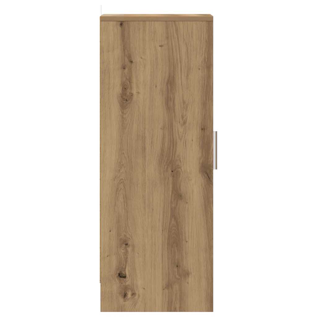 Shoe Cabinet Old Wood 32x35x92 cm Engineered Wood - Bargainia.com - 