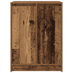Shoe Cabinet Old Wood 57x34x76 cm Engineered Wood - Bargainia.com - 