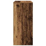 Shoe Cabinet Old Wood 57x34x76 cm Engineered Wood - Bargainia.com - 