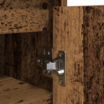 Shoe Cabinet Old Wood 57x34x76 cm Engineered Wood - Bargainia.com - 