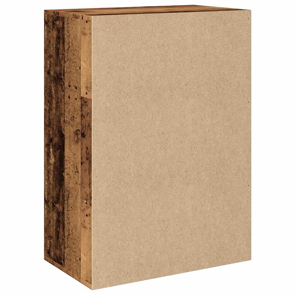 Shoe Cabinet Old Wood 60x35x84 cm Engineered Wood - Bargainia.com - 