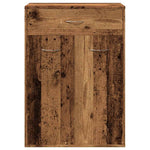 Shoe Cabinet Old Wood 60x35x84 cm Engineered Wood - Bargainia.com - 