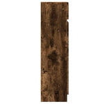 Shoe Cabinet Smoked Oak 100.5x28x100 cm Engineered Wood - Bargainia.com - 