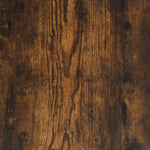 Shoe Cabinet Smoked Oak 70x36x60 cm Engineered Wood - Bargainia.com - 