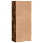 Shoe Cabinet Smoked Oak 80x39x178 cm Engineered Wood - Bargainia.com - 