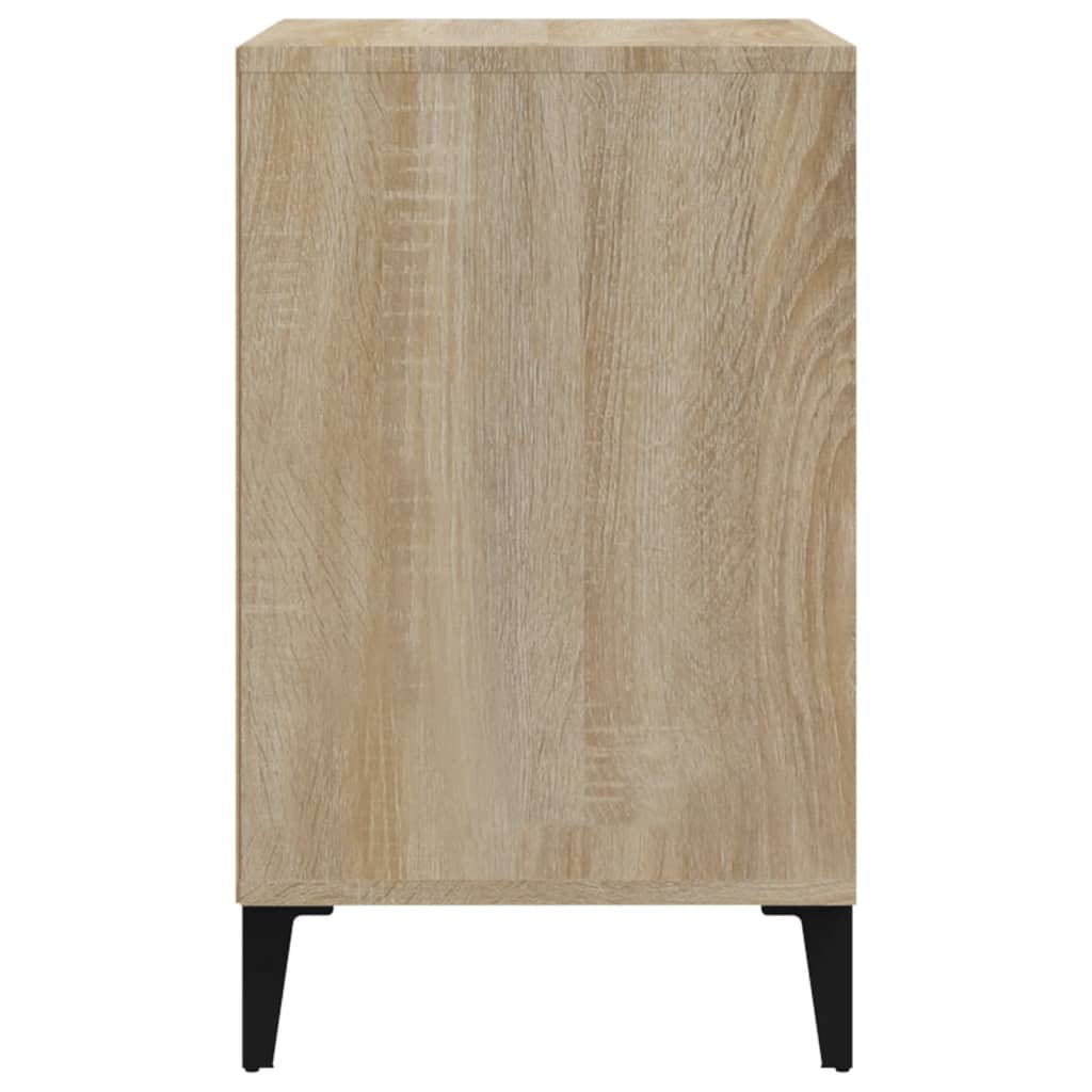 Shoe Cabinet Sonoma Oak 102x36x60 cm Engineered Wood - Bargainia.com - 