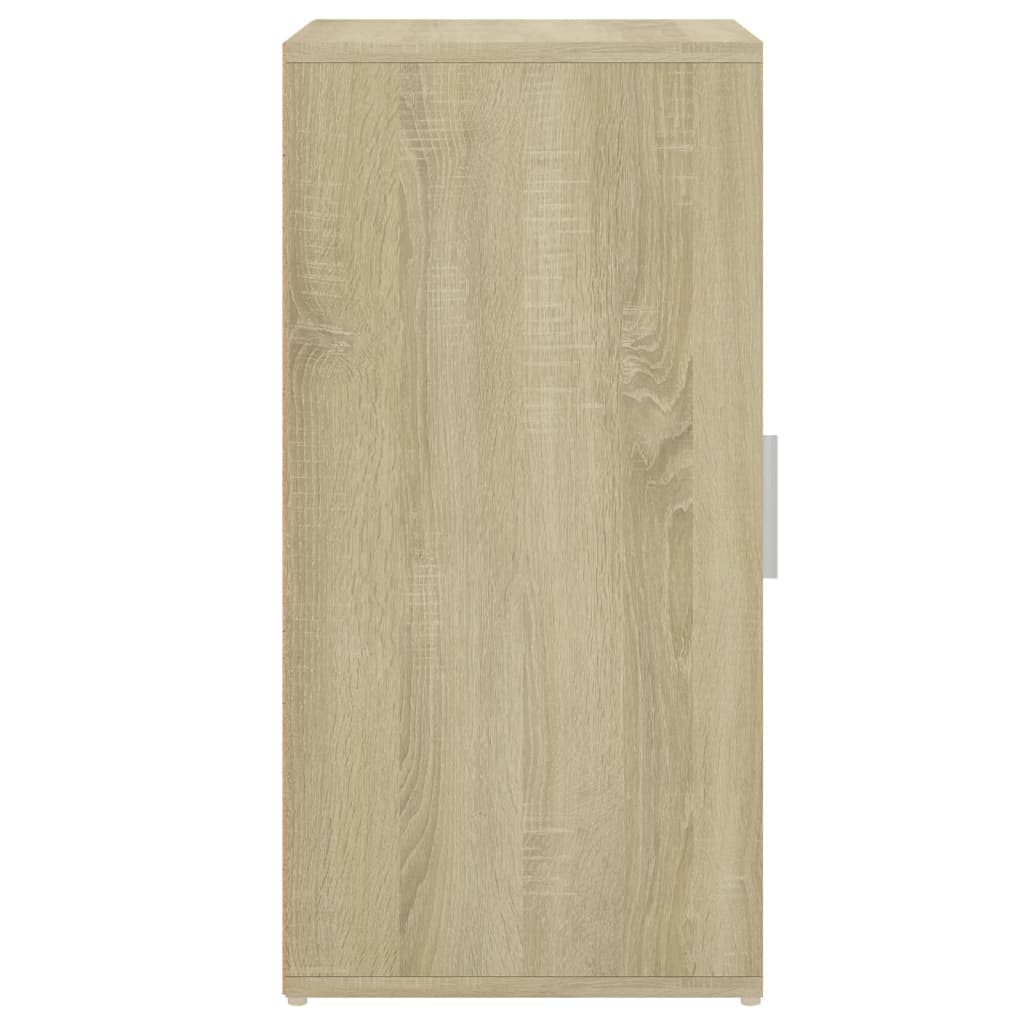 Shoe Cabinet Sonoma Oak 32x35x70 cm Engineered Wood - Bargainia.com - 