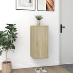 Shoe Cabinet Sonoma Oak 32x35x70 cm Engineered Wood - Bargainia.com - 