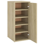 Shoe Cabinet Sonoma Oak 32x35x70 cm Engineered Wood - Bargainia.com - 