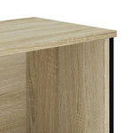 Shoe Cabinet Sonoma Oak 90x38x45.5 cm Engineered Wood - Bargainia.com - 