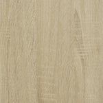 Shoe Cabinet Sonoma Oak 90x38x45.5 cm Engineered Wood - Bargainia.com - 