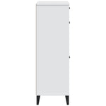 Shoe Cabinet VIKEN White Engineered Wood - Bargainia.com - 