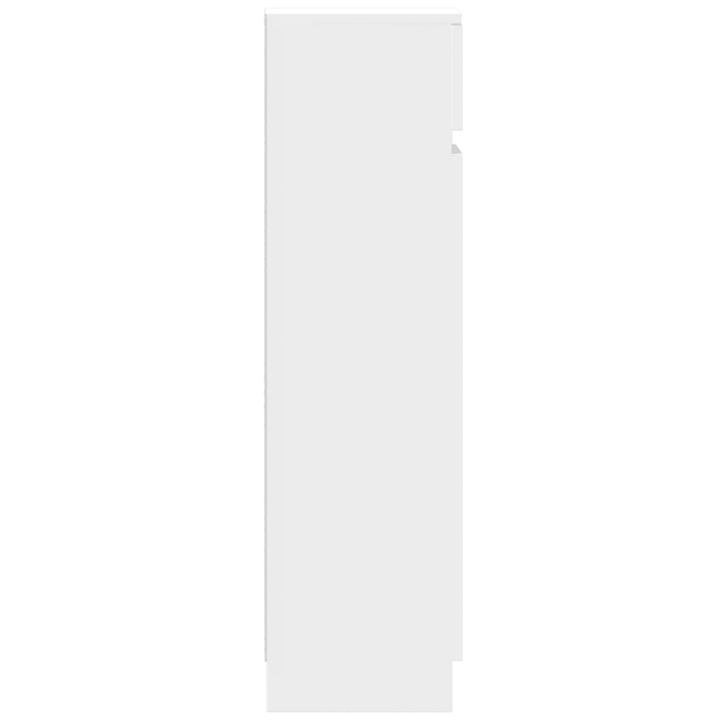 Shoe Cabinet White 100.5x28x100 cm Engineered Wood - Bargainia.com - 