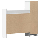 Shoe Cabinet White 100.5x28x100 cm Engineered Wood - Bargainia.com - 