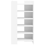 Shoe Cabinet White 52x37.5x100 cm Engineered Wood - Bargainia.com - 