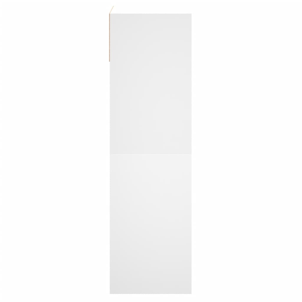 Shoe Cabinet White 60x34x116 cm Engineered Wood - Bargainia.com - 