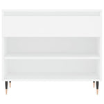 Shoe Cabinet White 70x36x60 cm Engineered Wood - Bargainia.com - 