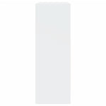 Shoe Cabinet White 80x34x96.5 cm Engineered Wood - Bargainia.com - 