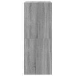 Shoe Cabinet with 2 Flip - Drawers Grey Sonoma 60x42x108 cm - Bargainia.com - 