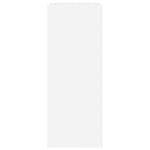 Shoe Cabinet with 2 Flip - Drawers White 60x42x108 cm - Bargainia.com - 