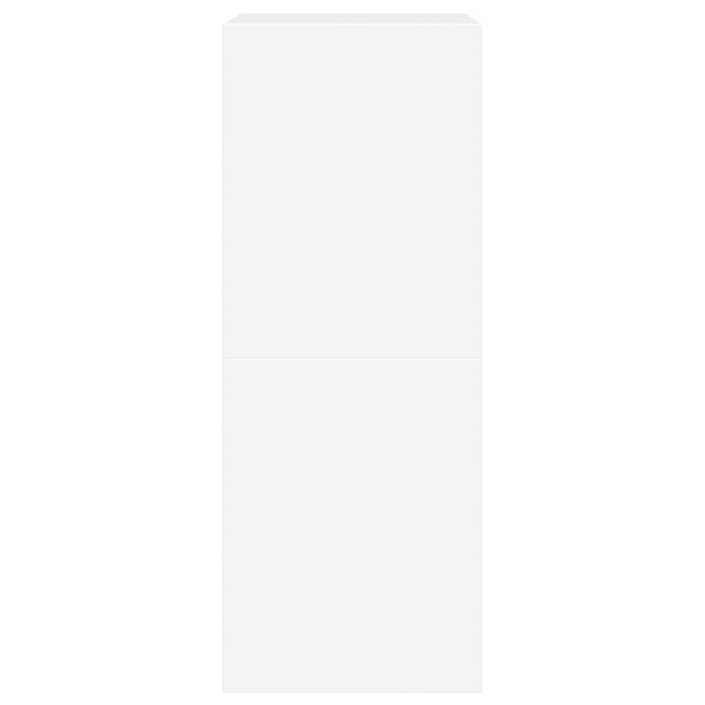 Shoe Cabinet with 2 Flip - Drawers White 60x42x108 cm - Bargainia.com - 