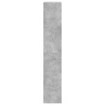 Shoe Cabinet with 4 Flip - Drawers Concrete Grey 60x34x187.5 cm - Bargainia.com - 