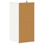 Shoe Cabinets 2 pcs White 31.5x35x70 cm Engineered Wood - Bargainia.com - 
