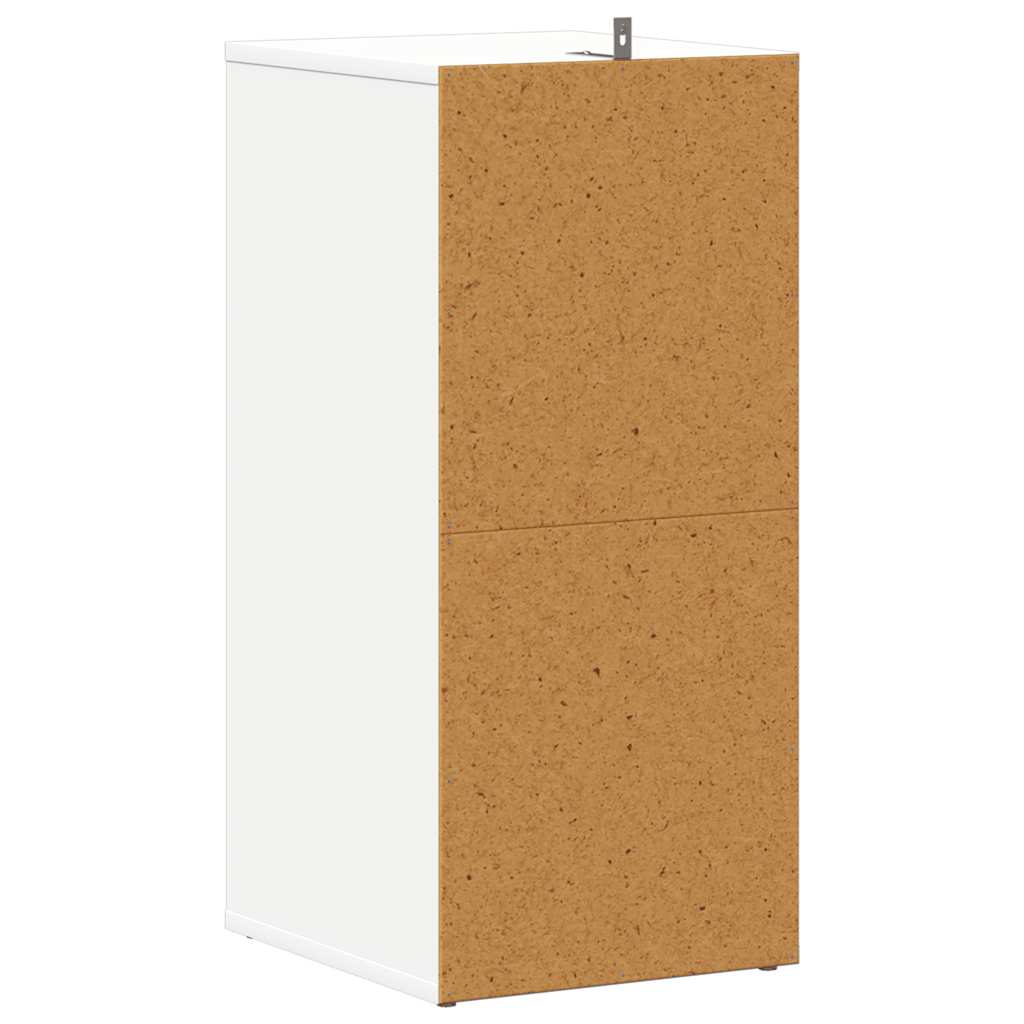 Shoe Cabinets 2 pcs White 31.5x35x70 cm Engineered Wood - Bargainia.com - 