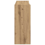 Shoe Rack Artisan Oak 80x25x62 cm Engineered Wood - Bargainia.com - 