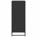 Shoe Rack Black 48x38x97.5 cm Engineered Wood - Bargainia.com - 