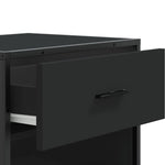 Shoe Rack Black 48x38x97.5 cm Engineered Wood - Bargainia.com - 