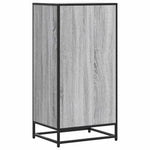 Shoe Rack Grey Sonoma 48x38x97.5 cm Engineered Wood - Bargainia.com - 