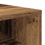 Shoe Rack Old Wood 54x34x100.5 cm Engineered Wood - Bargainia.com - 