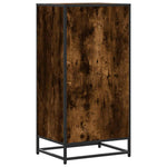 Shoe Rack Smoked Oak 48x38x97.5 cm Engineered Wood - Bargainia.com - 