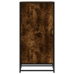 Shoe Rack Smoked Oak 48x38x97.5 cm Engineered Wood - Bargainia.com - 