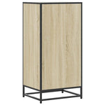 Shoe Rack Sonoma Oak 48x38x97.5 cm Engineered Wood - Bargainia.com - 