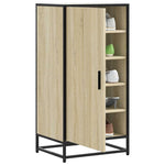 Shoe Rack Sonoma Oak 48x38x97.5 cm Engineered Wood - Bargainia.com - 