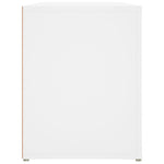 Shoe Rack White 100x35x45 cm Engineered Wood - Bargainia.com - 
