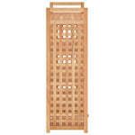 Shoe Rack with Drawer 70x27x81 cm Solid Wood Walnut - Bargainia.com - 