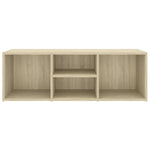 Shoe Storage Bench Sonoma Oak 105x35x35 cm Engineered Wood - Bargainia.com - 