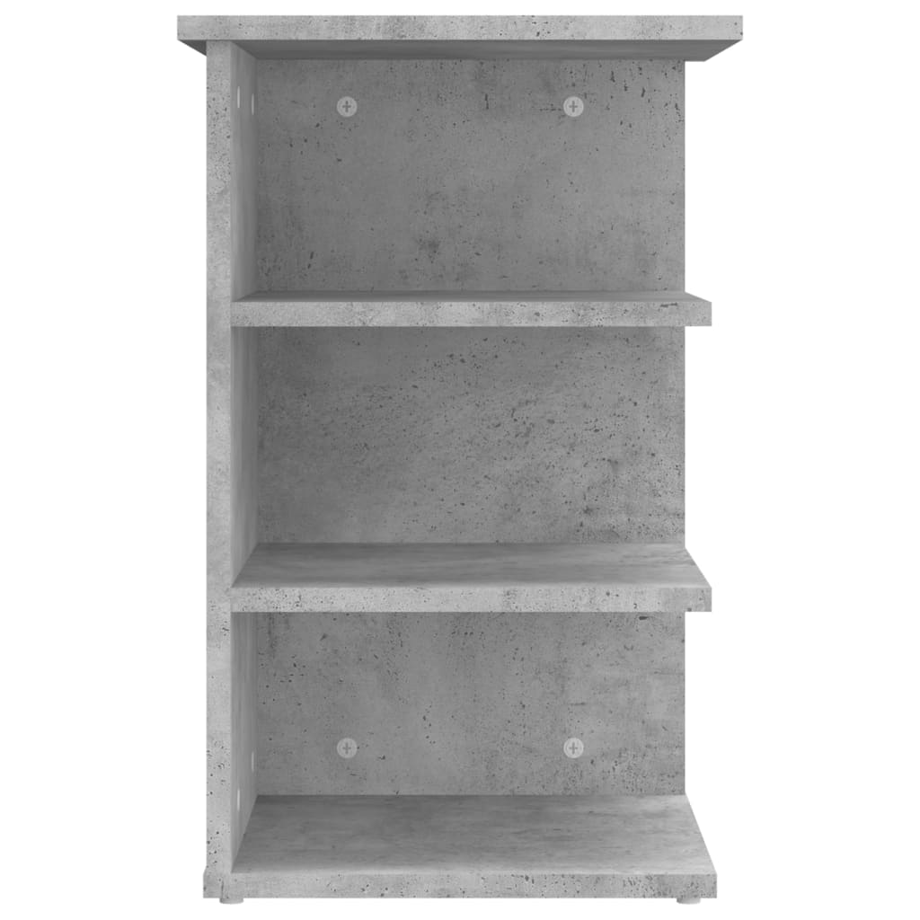 Side Cabinet Concrete Grey 35x35x55 cm Engineered Wood - Bargainia.com - 8720286542002 - 806278